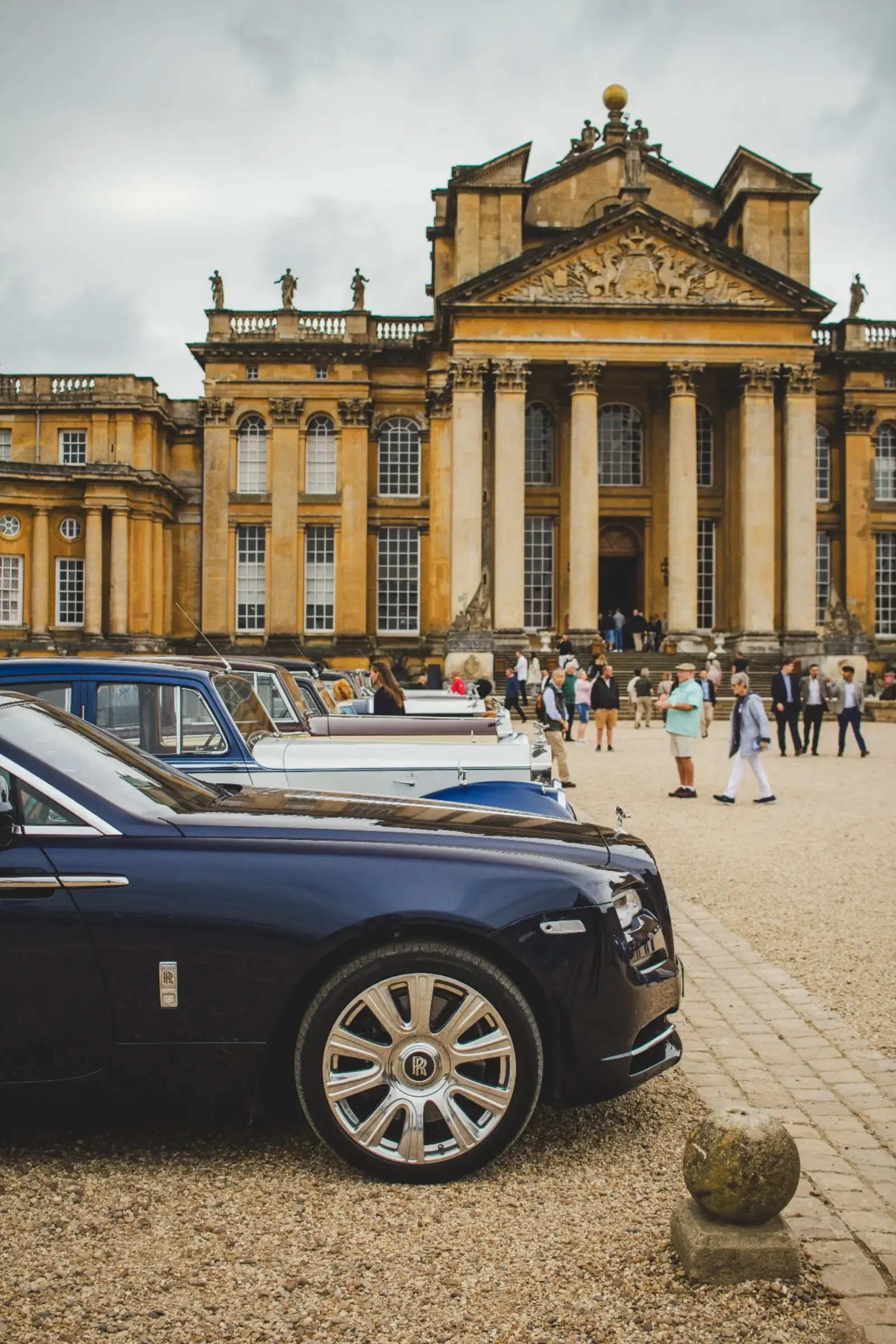 Blenheim Palace at golden hour, Woodstock, Oxfordshire