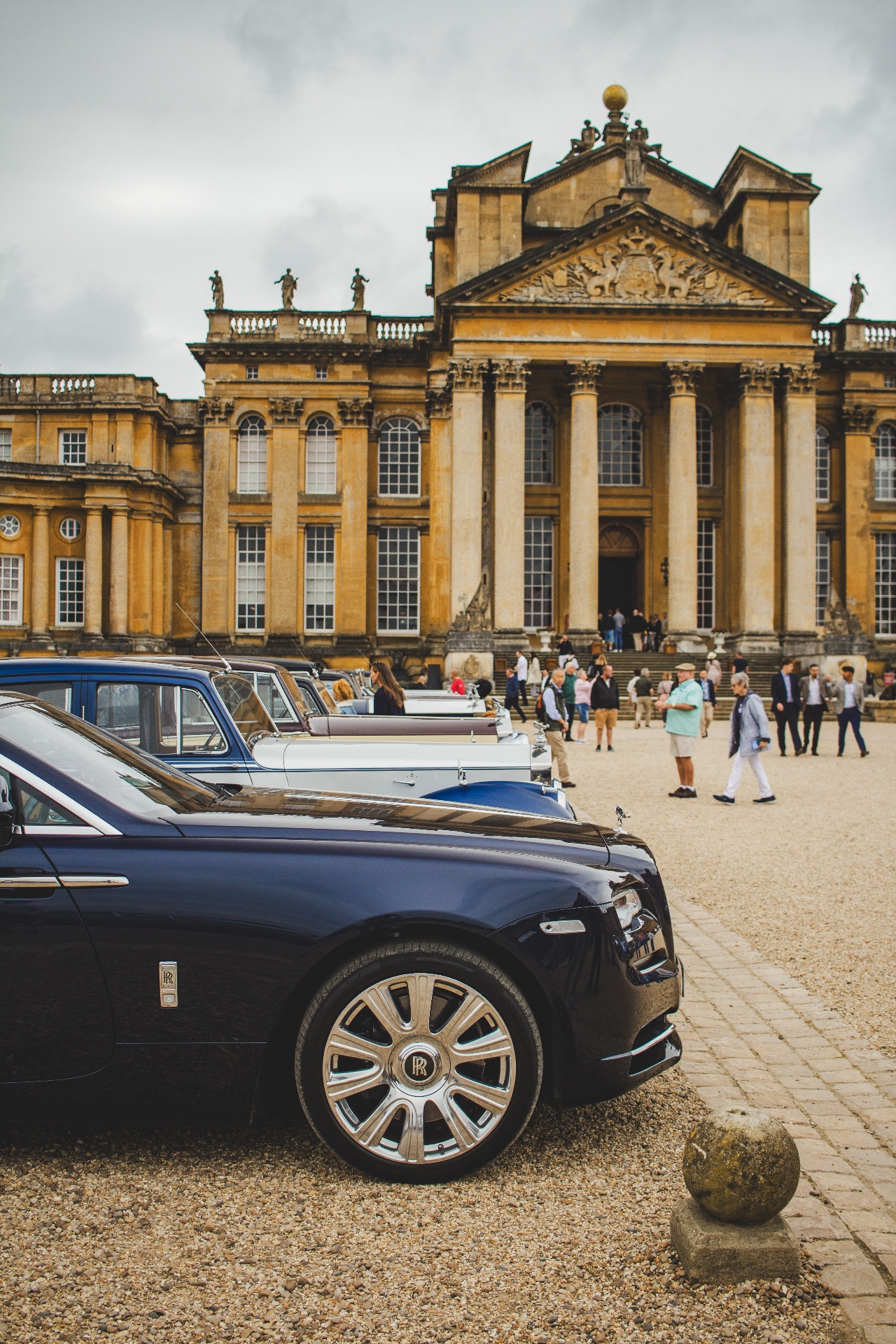 Blenheim Palace at golden hour, Woodstock, Oxfordshire